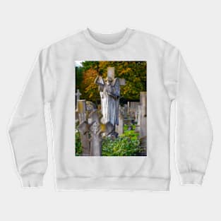 Cemetery Angel Crewneck Sweatshirt